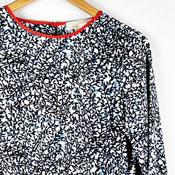 Michael Kors Print Top Petite - Picture 3 of 5